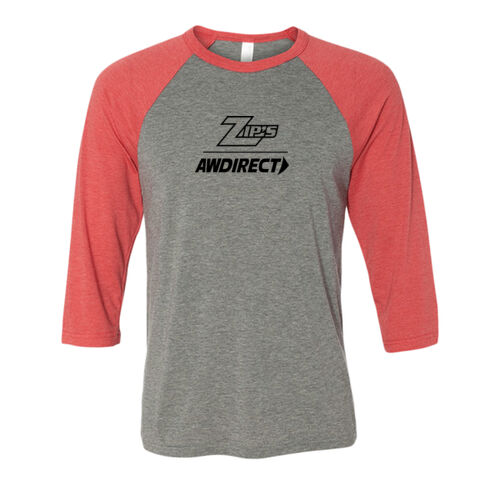 Unisex Three-Quarter Sleeve Baseball Tee Thumbnail