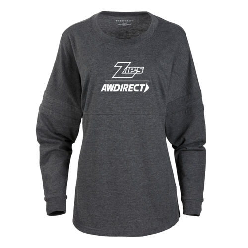 Women's Pom Pom Long Sleeve Jersey T-Shirt Thumbnail